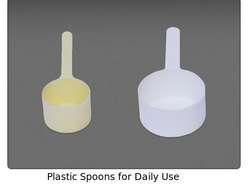 plastic spoon for daily use